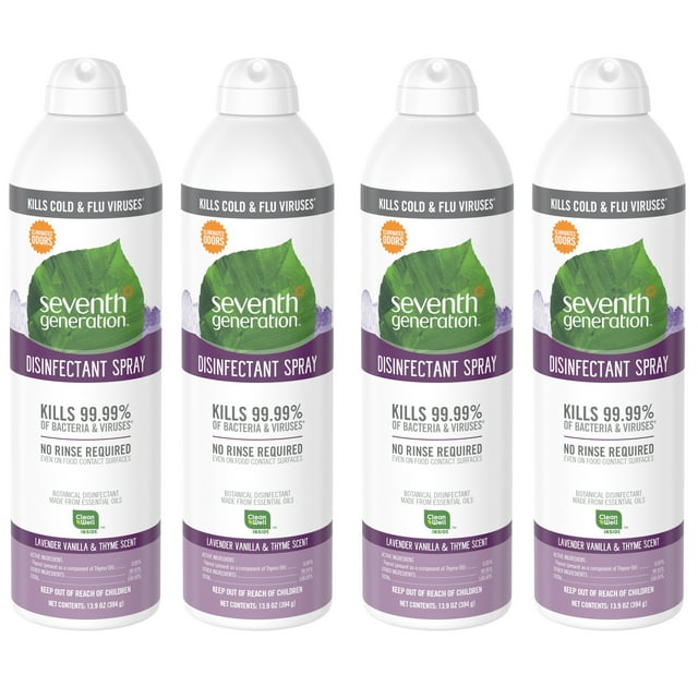 Seventh Generation Disinfectant Spray, Lavender Vanilla & Thyme Scent