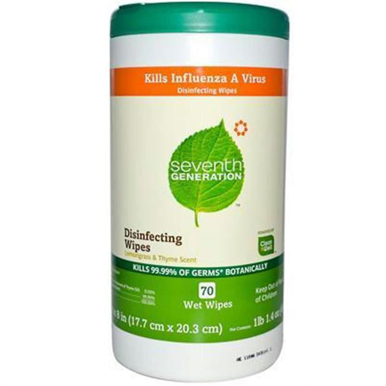 Seventh Generation Disinfecting Multisurface Wipes