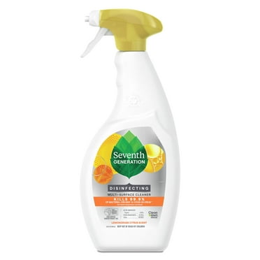 Seventh Generation Disinfectant Spray All Purpose Cleaner Lemongrass Citrus, 26 oz​