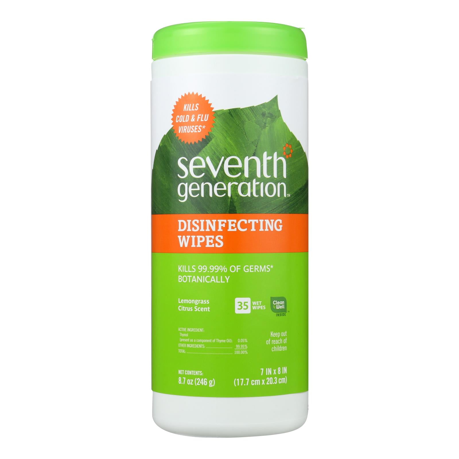 Seventh Generation Household Cleaning Cloths & Wipes, Multi Surface ...
