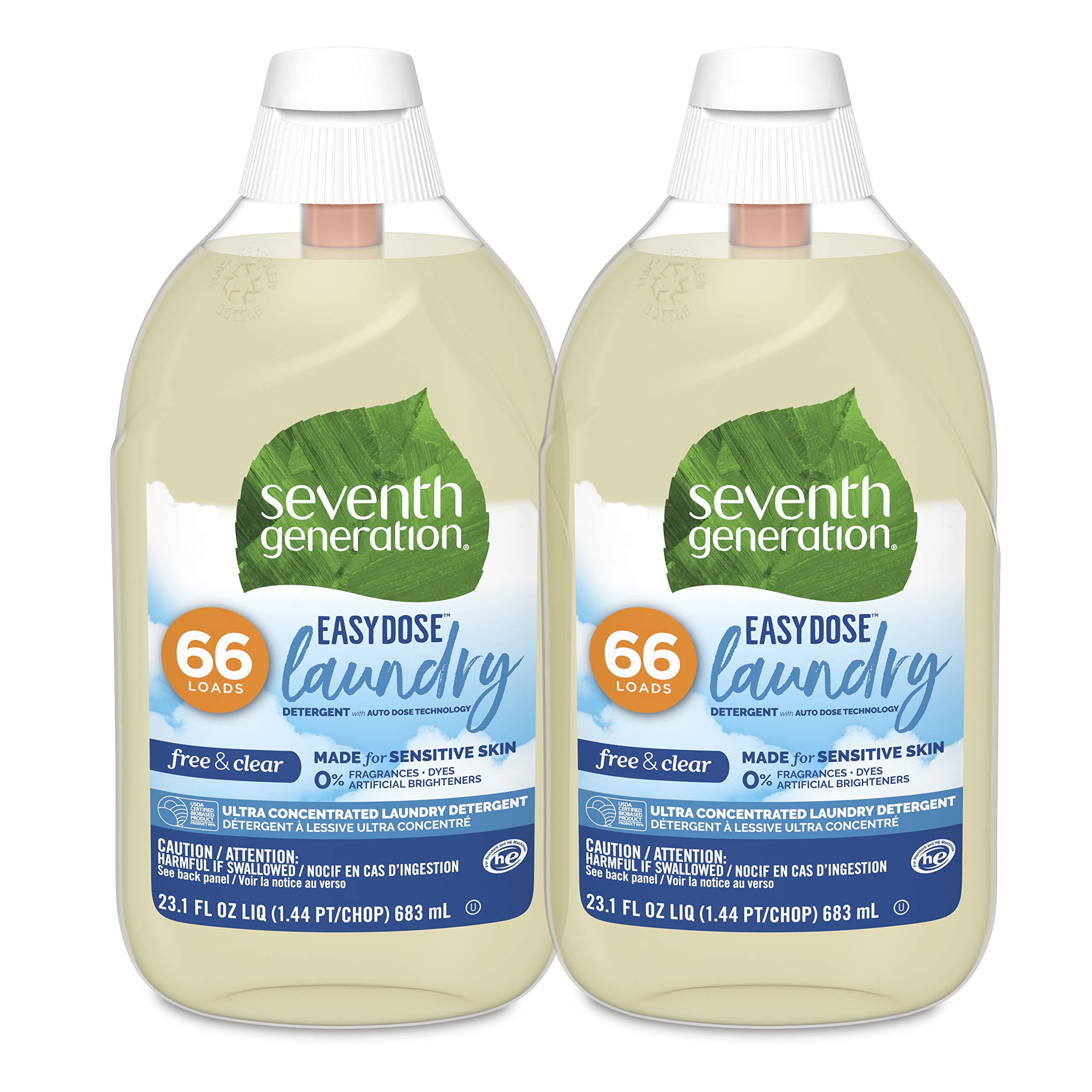 Seventh Generation Easy Dose Laundry Concentrated Liquid Detergent