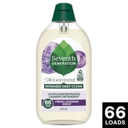 Seventh Generation Easy Dose Concentrated Liquid Laundry Detergent, Lavender, 23 fl oz, 66 Loads