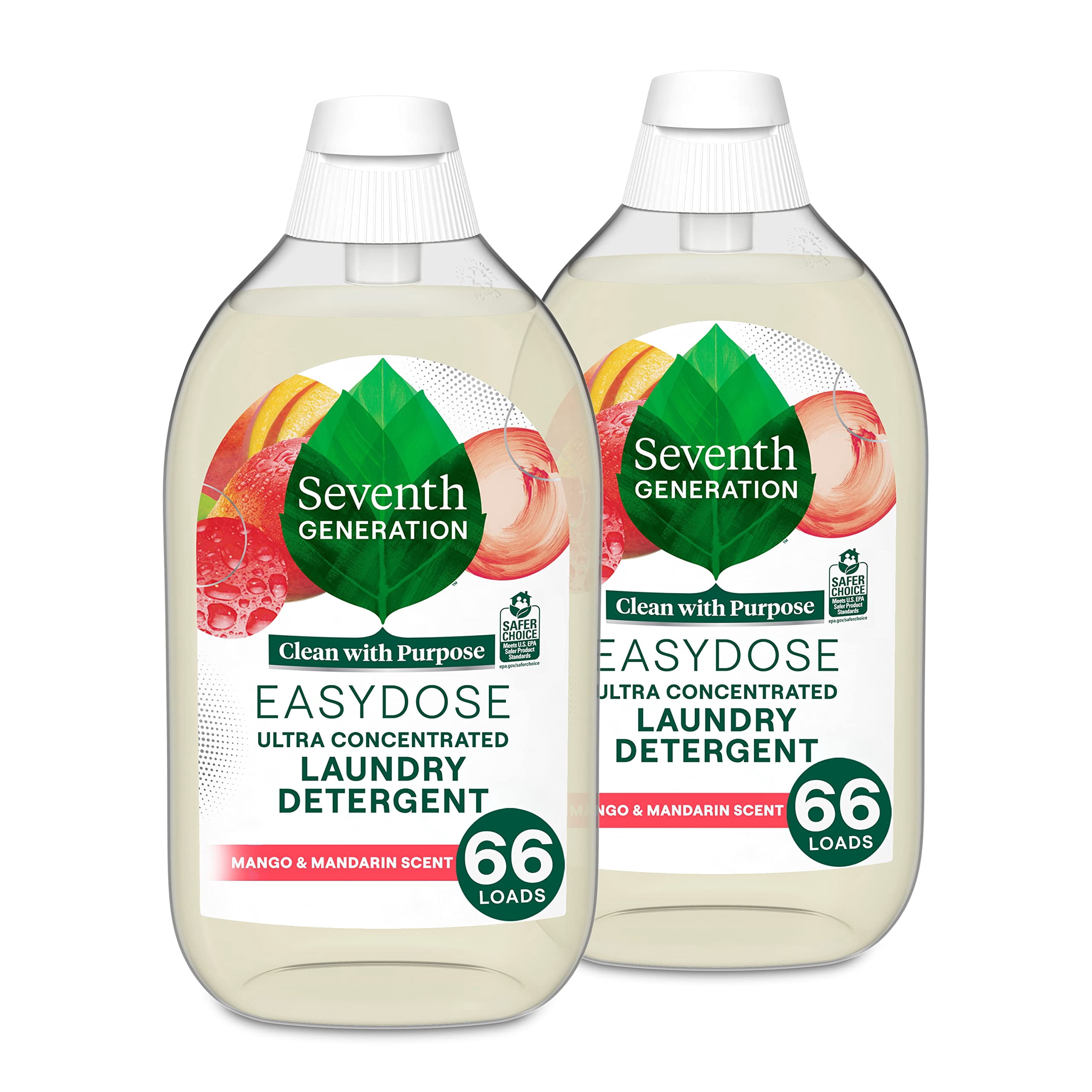 Seventh Generation Easydose Laundry Detergent Ultra Concentrated Mango