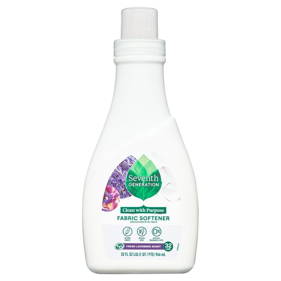 Seventh Generation Fabric Softener, Fresh Lavender, 32 fl oz, 32 Loads