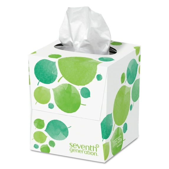 Seventh Generation 100% Recycled Facial Tissue, 2-Ply, 85/Box