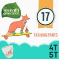 thumbnail image 1 of Seventh Generation Free & Clear Size 4T/5T (XL), 38+ lbs Potty Training Pants, 17 Count, 1 of 9