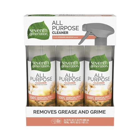 Seventh Generation Fresh Morning Meadow All Purpose Cleaner 3PK , 23 OZ Each