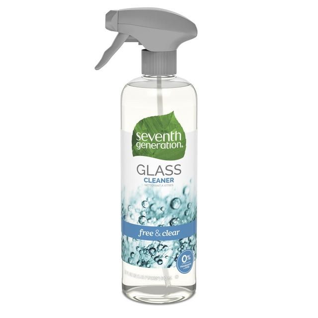 Seventh Generation Glass Cleaner, Free & Clear, 23 oz