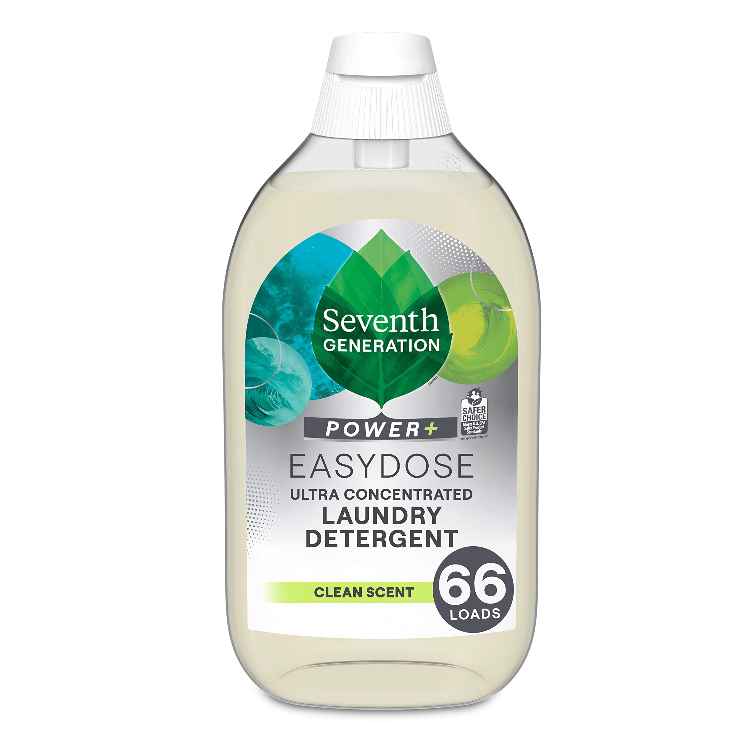 Seventh Generation Laundry Detergent, 23 Oz (66 Loads) Ultra