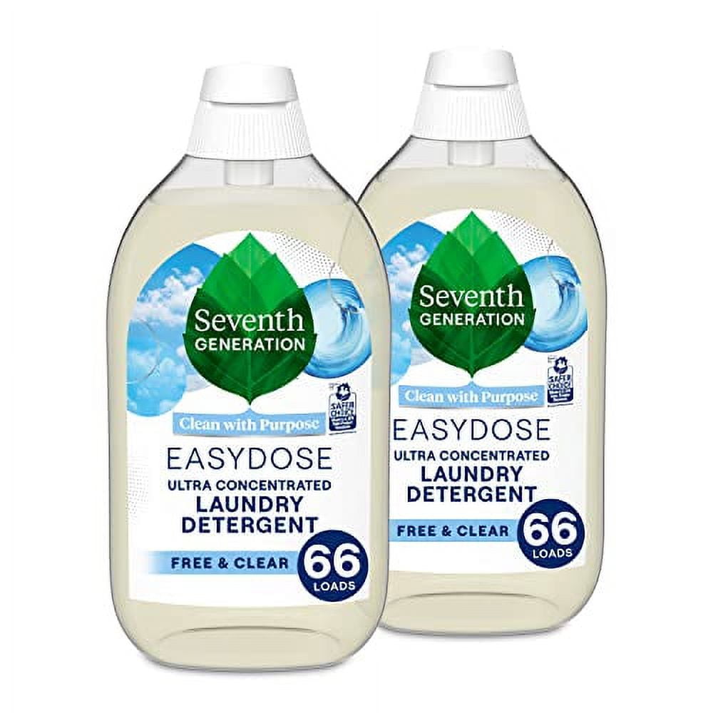 Seventh Generation Ultra Concentrated Laundry Detergent Seventh Generation Laundry Detergent, Ultra Concentrated EasyDose, Free