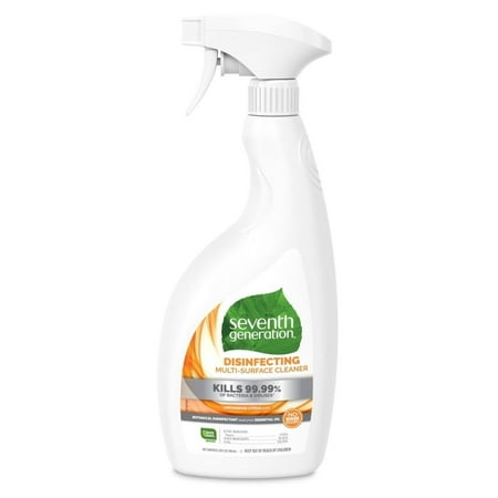 Seventh Generation Lemongrass Citrus Disinfecting Multi-Surface All Purpose Cleaner -- 26 fl oz
