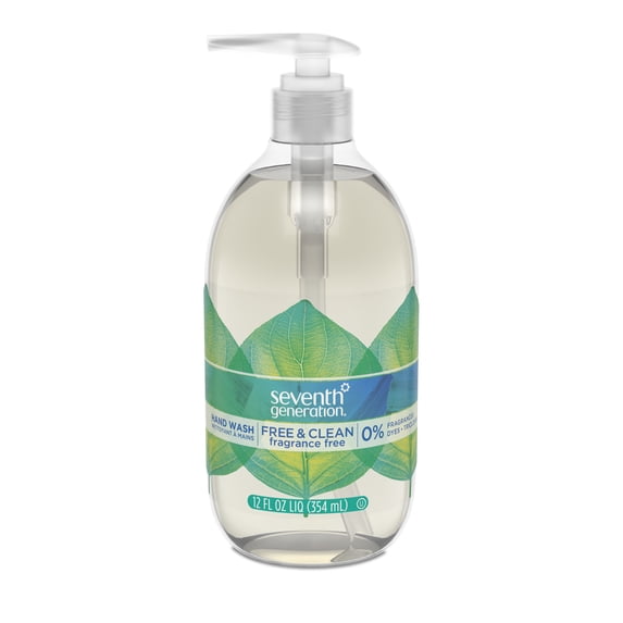 Seventh Generation Free & Clear Hand Wash Soap Fragrance Free 12 oz