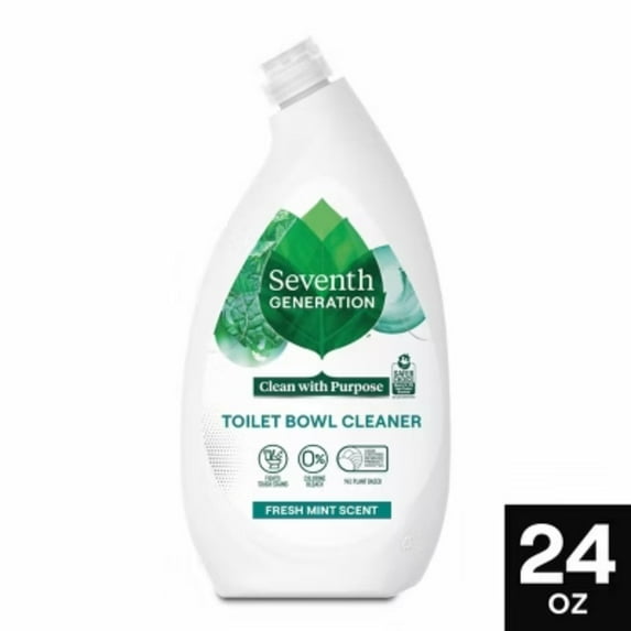 Seventh Generation Mint Toilet Bowl Cleaner - 24 fl oz