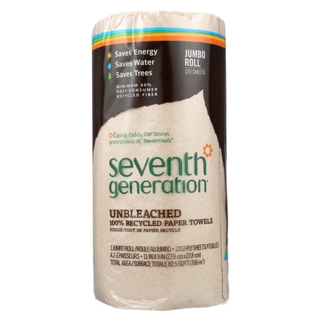 Seventh Generation Nat Paper Towels, 120-Count (Pack of 30)