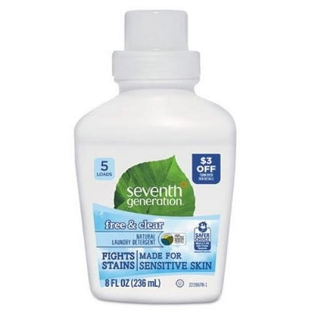 Seventh Generation Natural Laundry Detergent, 5 Loads