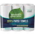 thumbnail image 1 of Seventh Generation Paper Towels, 100% Recycled Paper, 2-ply, 6 Rolls (Packaging May Vary), 1 of 11