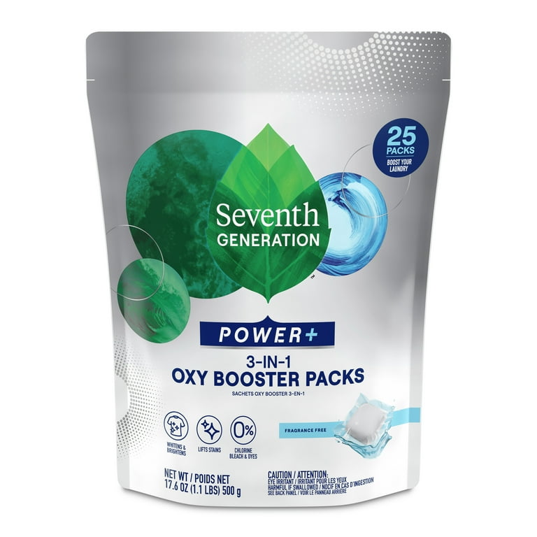 Seventh Generation Power+ Oxy Booster Stain Remover, Fragrance
