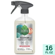 Seventh Generation Power+ Foaming Dish Soap Spray, Honey Crisp Apple Scent, 16 fl oz