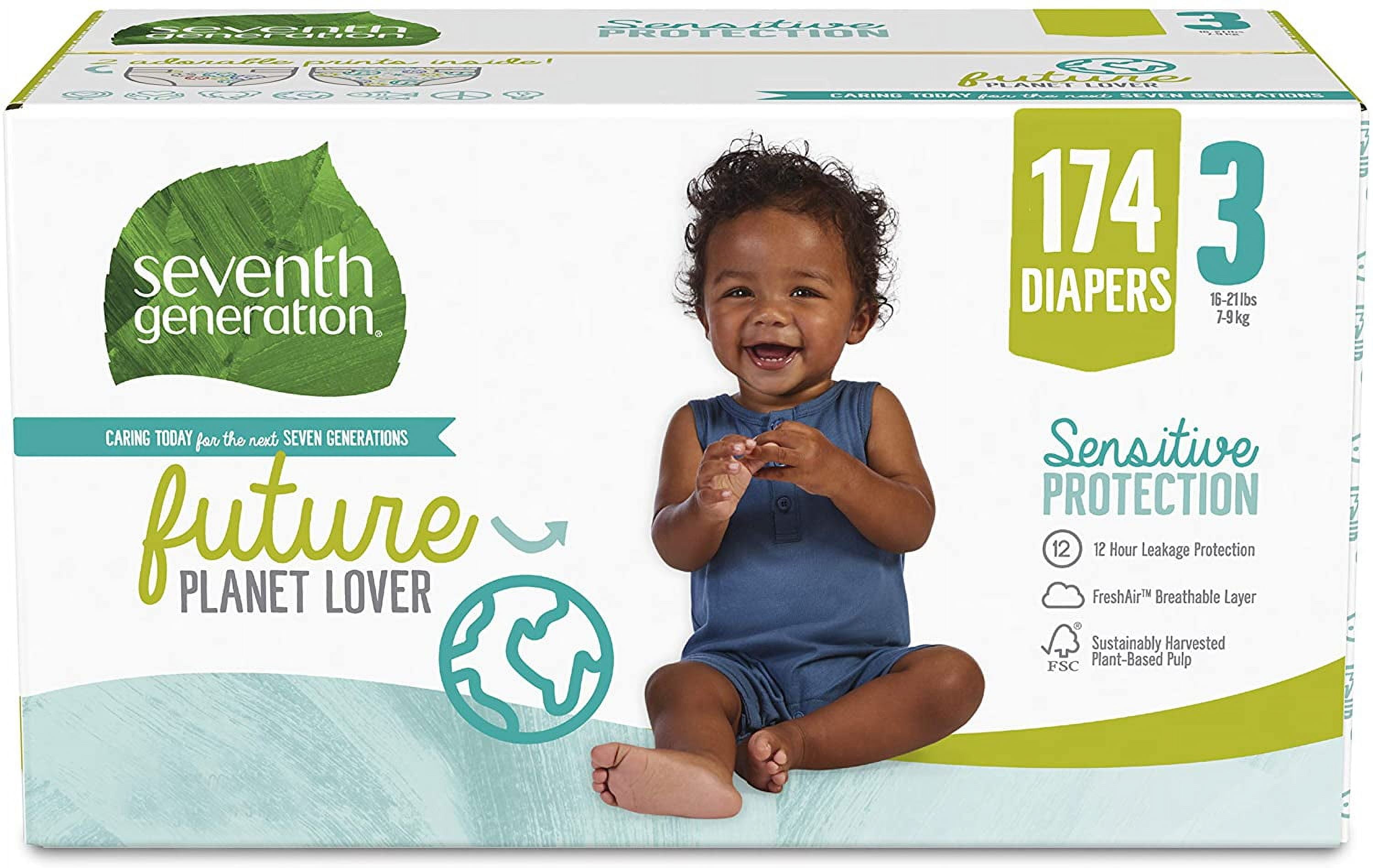 Seventh generation hotsell size 4