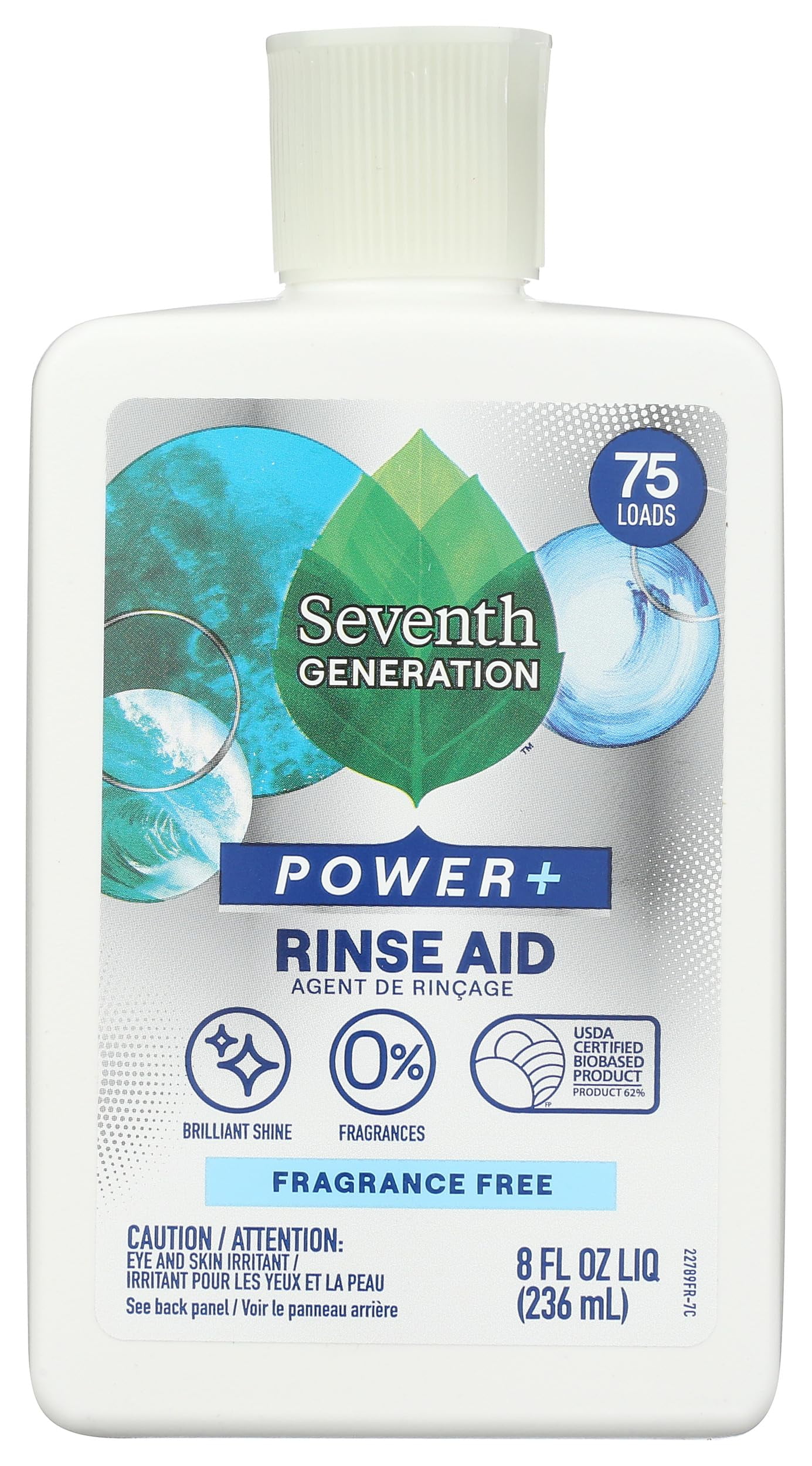 Seventh Generation Rinse Aid Free And Clear - 8 Fl Oz, Packaging May Vary