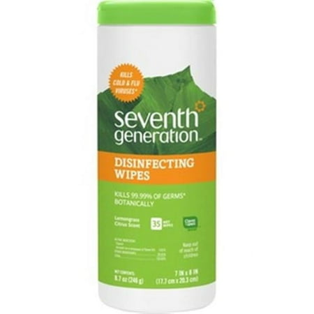 Seventh Generation SEV22812CT Disinfecting Cleaner - Lemongrass Citrus Scent