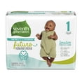 thumbnail image 1 of Seventh Generation Sensitive Protection Free & Clear Baby Diapers - Size 1, 31 count, 1 of 13