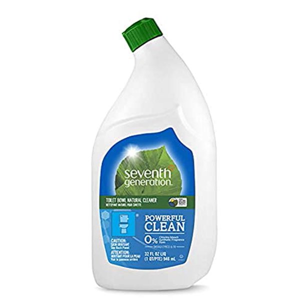 Seventh Generation Toilet Bowl Cleaner Without Chlorine Bleach Emerald