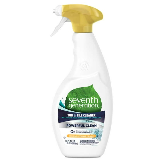 Seventh Generation Tub and Tile Cleaner Emerald Cypris, 26 Ounce