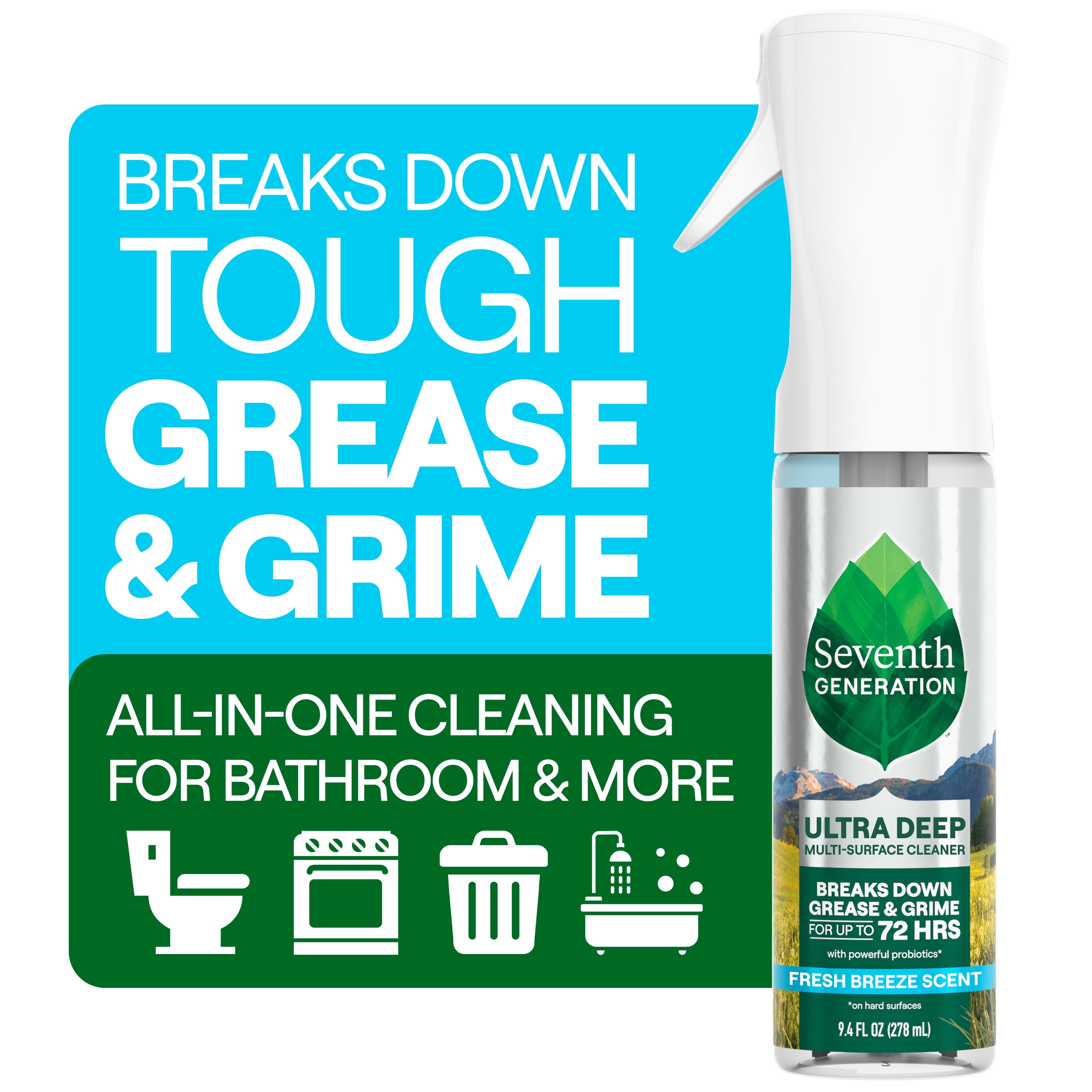Seventh Generation Ultra Deep Multi‑Surface Cleaner, Fresh Breeze