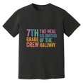 thumbnail image 1 of Seventh Grade Crew Celebrities Of The Hallway Funny School Comfort Color T-Shirt, 1 of 4
