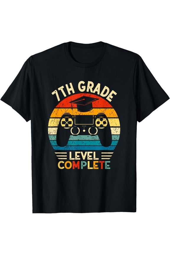 Seventh Grade Grad 2025 7Th Grade Level Complete 2025 T-Shirt