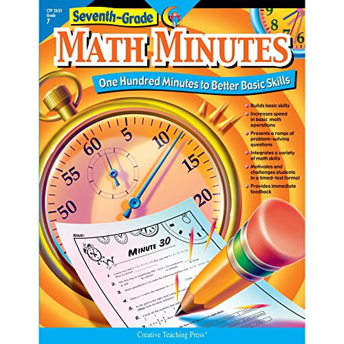 Pre-Owned Seventh-Grade Math Minutes: One Hundred Minutes to Better Basic Skills