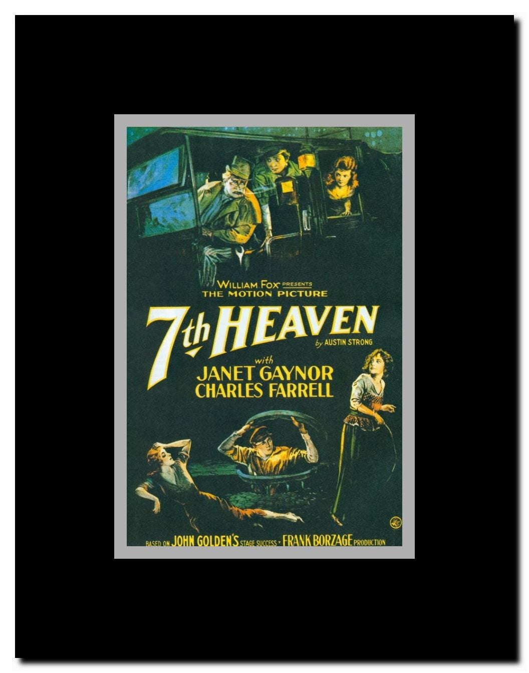 Seventh Heaven Framed Movie Poster