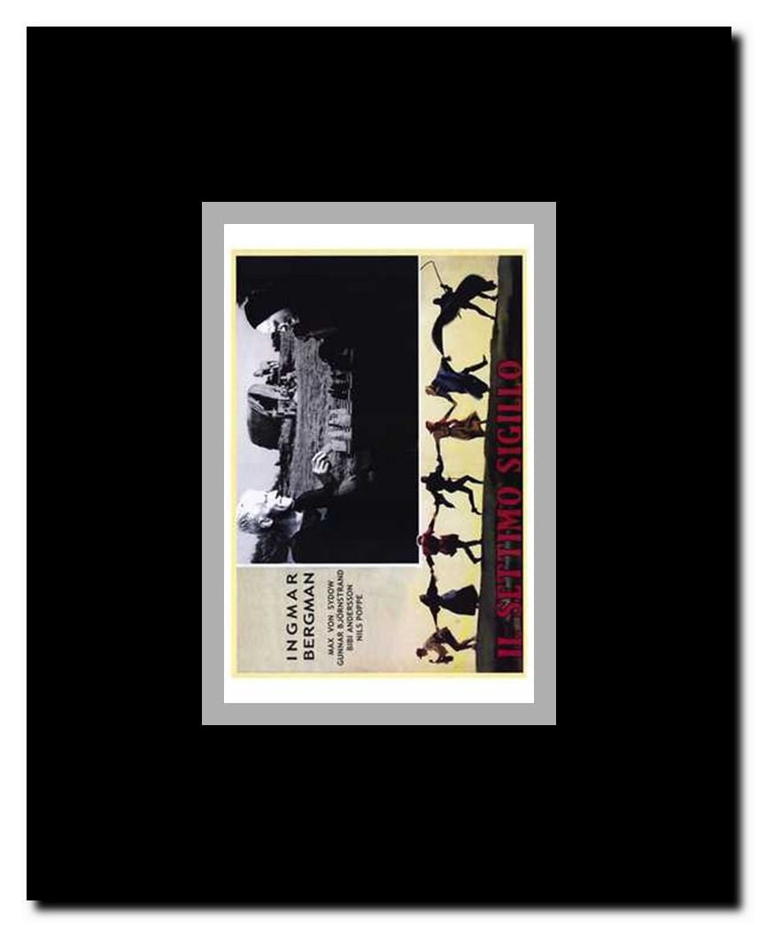 Seventh Seal Framed Movie Poster