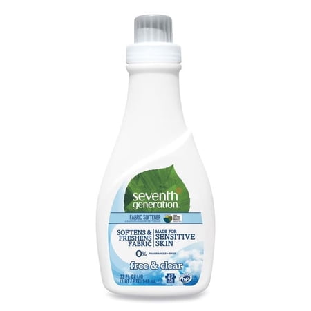 Seventhgen SEV22833 32 oz Natural Liquid Fabric Softener - 6 Count
