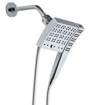 Seventy 3-Setting Dual Combo, Fixed and Handheld Showerhead in Chrome (12161)