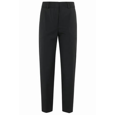 Seventy Straight Leg Black Trousers With High Waist (Women's)