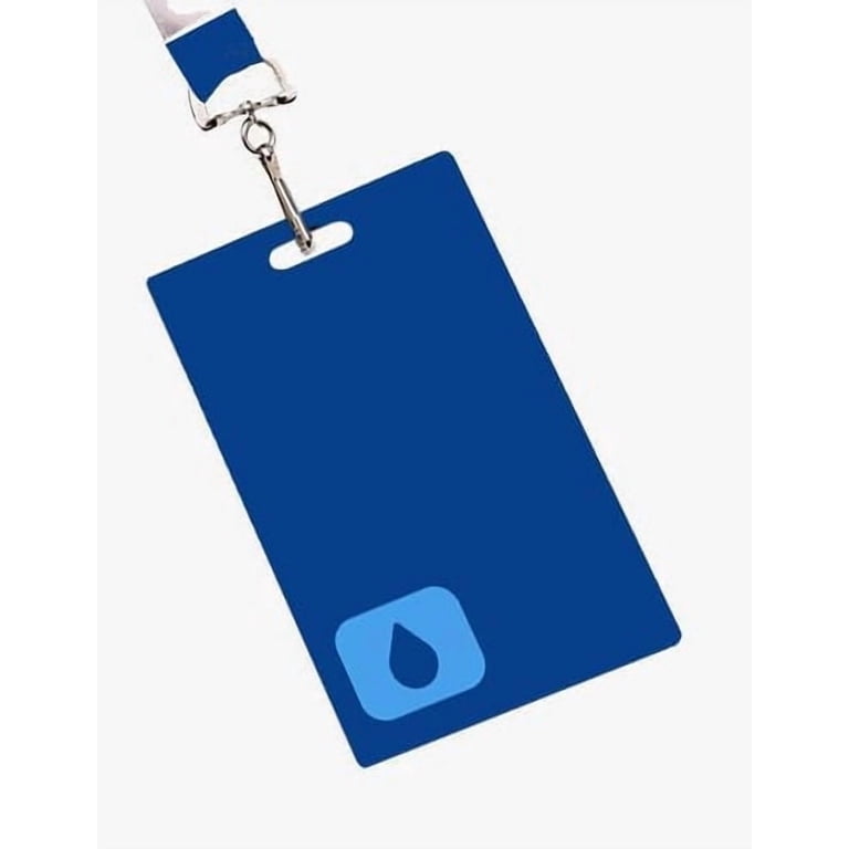Severance Lumon Industries Keycard ID Badge Blue PVC Card Lanyard