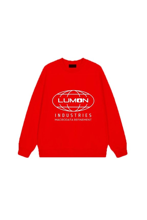 Severance Merch Sweatshirt TV Series Lumon Classic Logo Crewneck Long Sleeve For Fans Men Womens