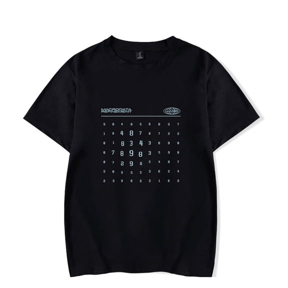 Severance Merch T-Shirt Lumon Macrodata Refinement Number T Shirts Short Sleeve Unisex Top Tees