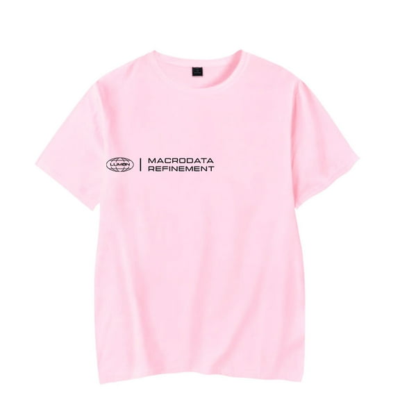 Severance Merch T-Shirt Lumon Macrodata Refinement T Shirts Short Sleeve Crewneck Men Women Top Tees