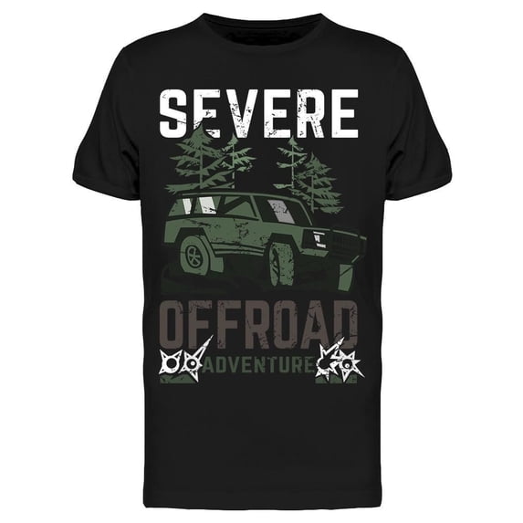 Severe, Off-Road. Poster Tee Men's -Image by Shutterstock