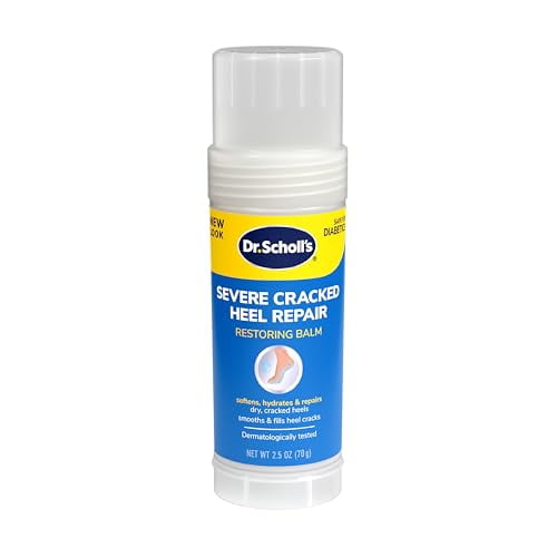 Severe cracked heel repair restoring balm, 2.5 oz., with 25 urea for