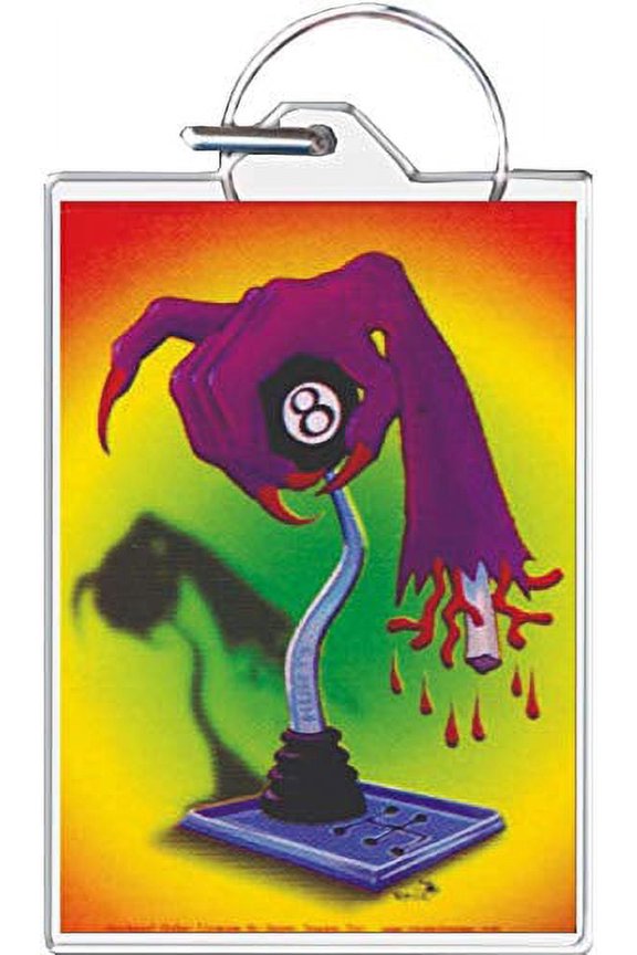 Severed 8 Ball Keychain