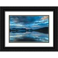 thumbnail image 1 of Severn, Shawn/Corinne 18x13 Black Ornate Wood Framed with Double Matting Museum Art Print Titled - Waiatt Bay Evening, 1 of 4