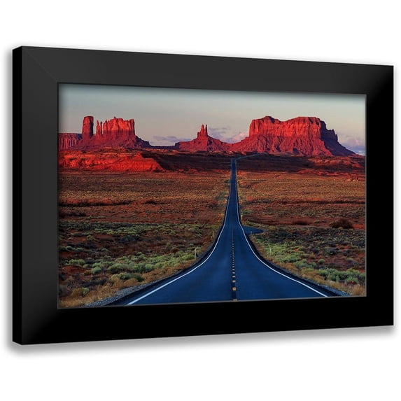 Severn, Shawn-Corinne 24x17 Black Modern Framed Museum Art Print Titled - Mile 13