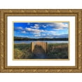 thumbnail image 1 of Severn, Shawn/Corinne 24x17 Gold Ornate Wood Framed with Double Matting Museum Art Print Titled - Sunset at Port Ludlow, 1 of 4