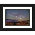 thumbnail image 1 of Severn, Shawn/Corinne 32x23 Black Ornate Wood Framed with Double Matting Museum Art Print Titled - Milky Way over Bryce Canyon, 1 of 4