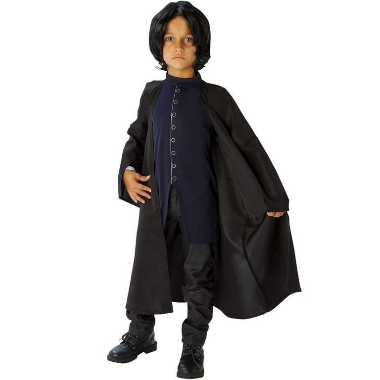 Severus Snape Costume Child Black Robe Harry Potter Severus Snape Costume Child Black Robe Harry Potter