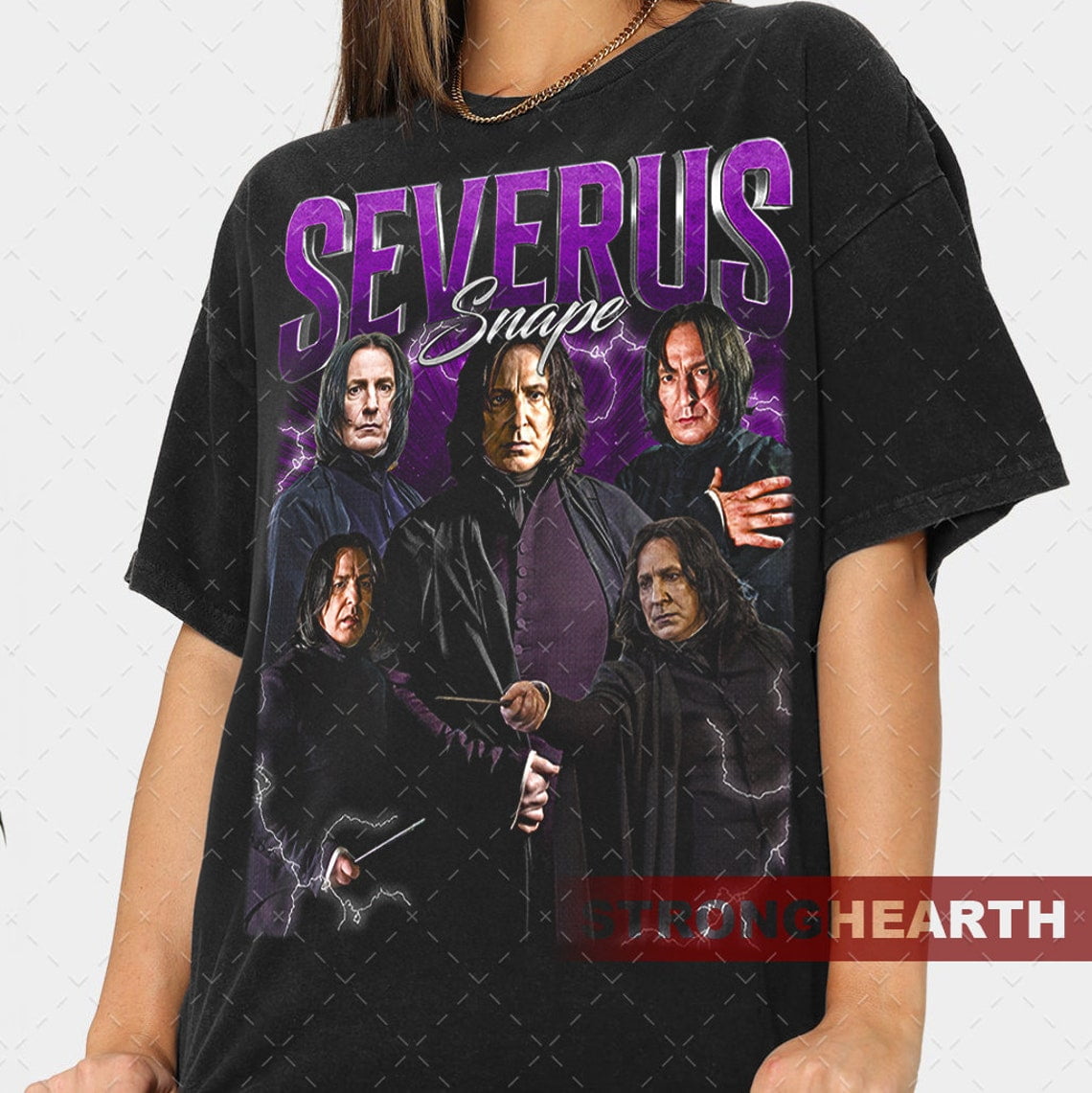 Severus Snape Vintage T-shirt, Harry Potter Collection Shirt, TV Series ...